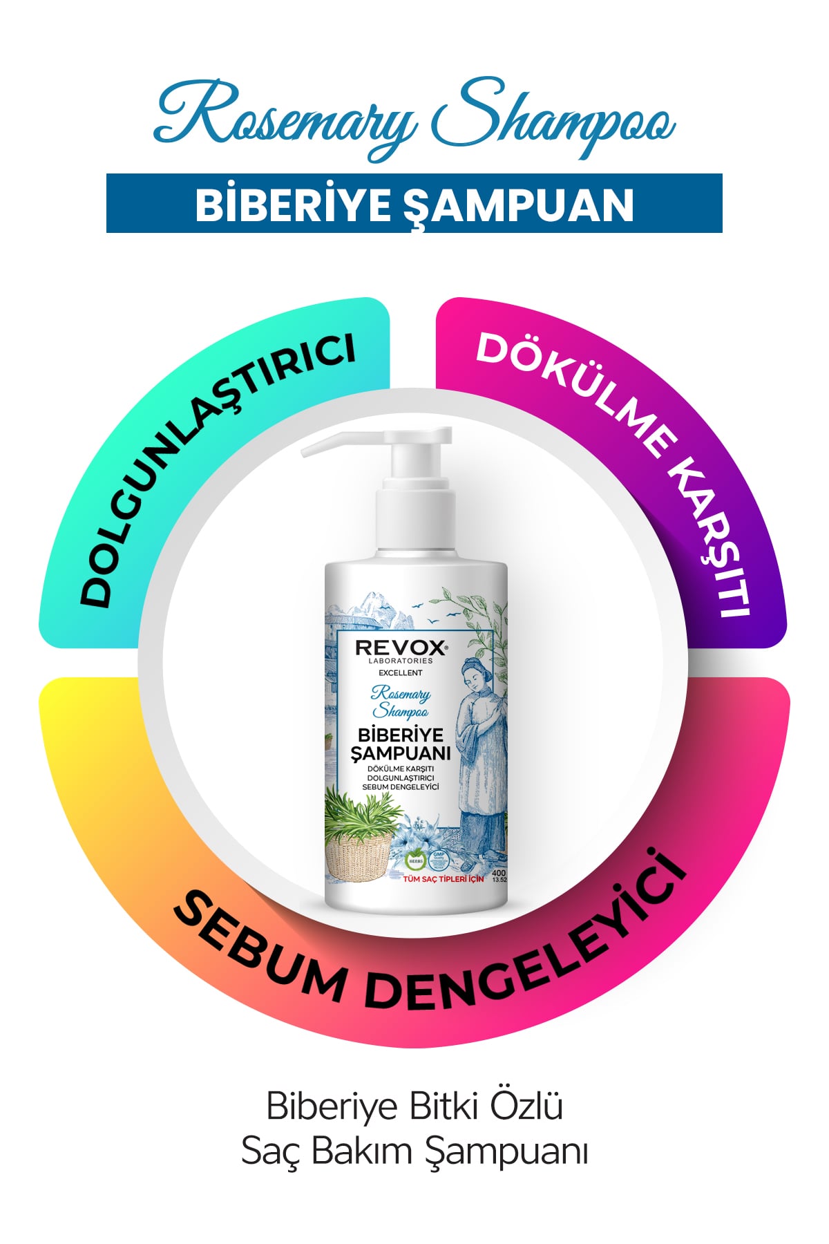 Biberiye Özlü Saç Bakım Şampuanı