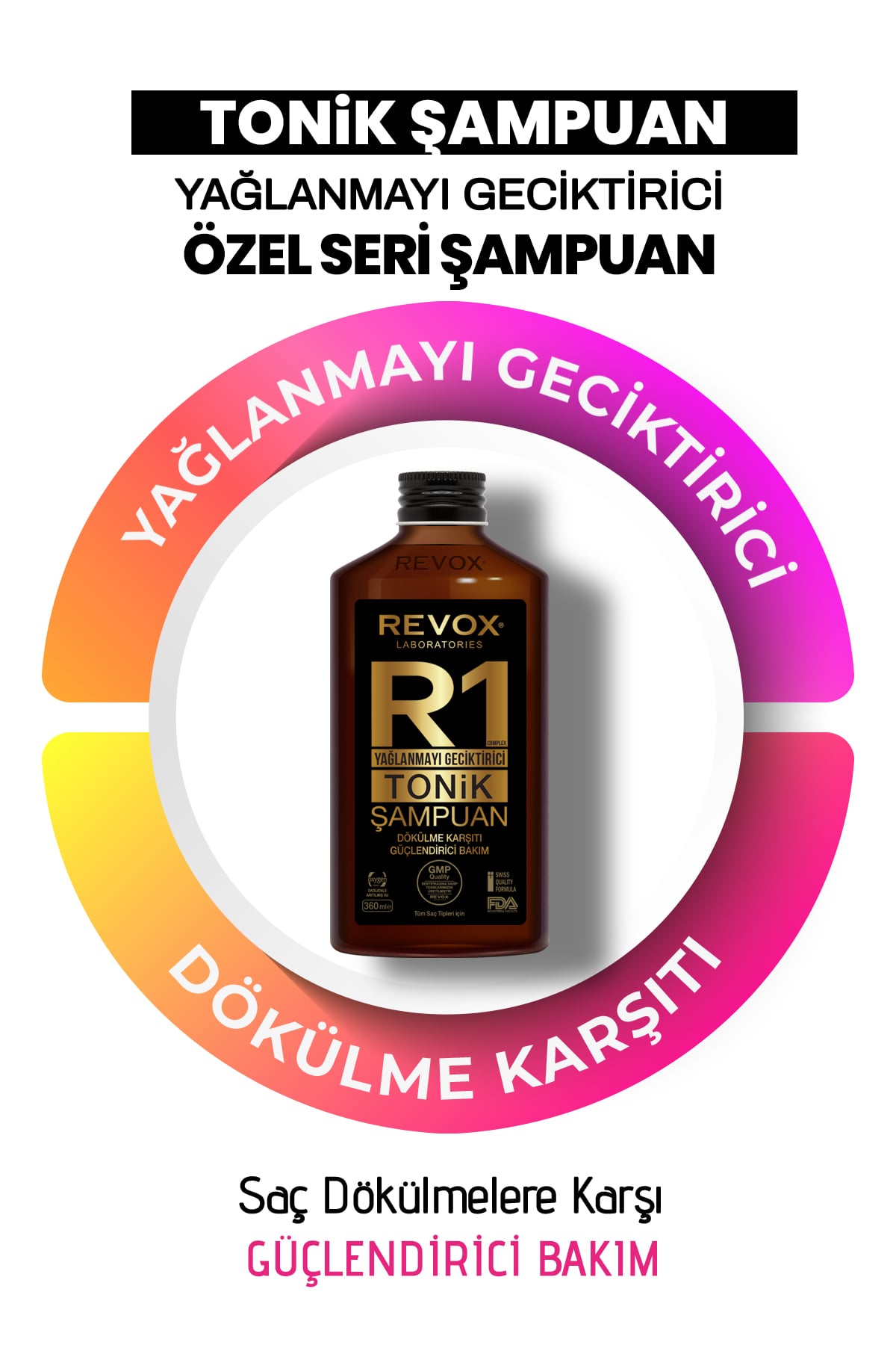 Yağlanmayı Geciktirici Tonik Şampuan