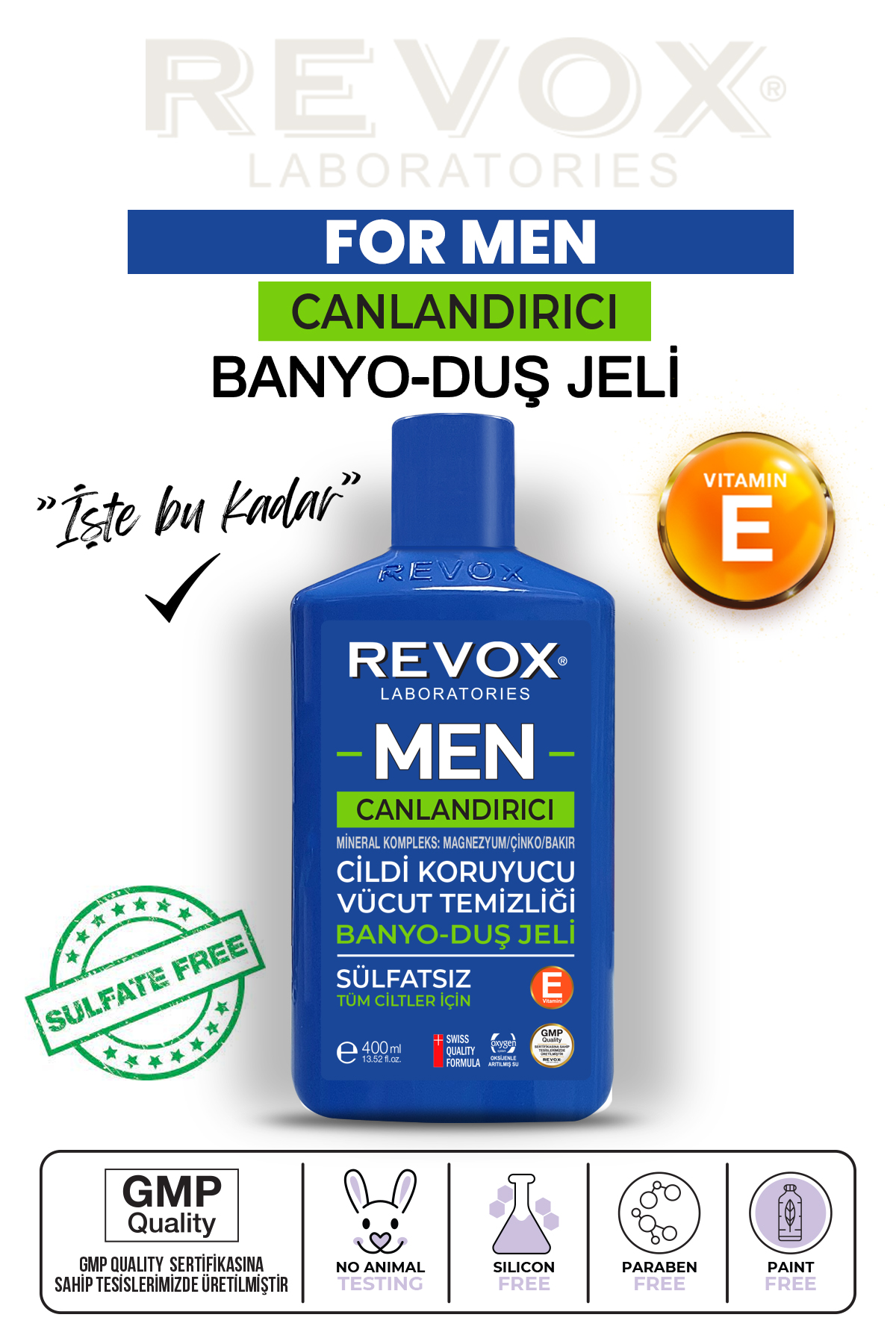 For Men Canlandırıcı Duş Jeli